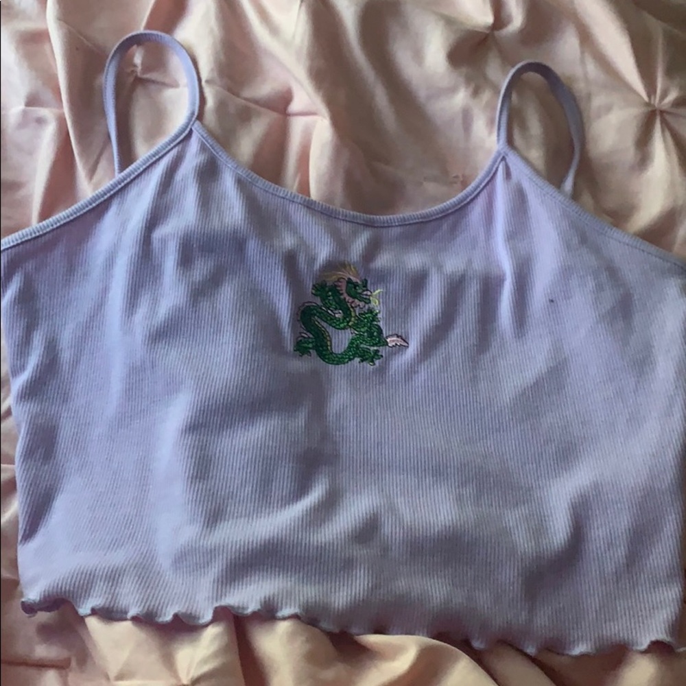 purple dragon tank top